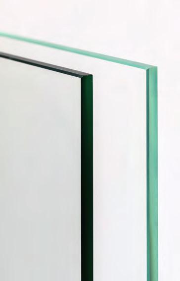 Ihre DANA Tür erhalten Sie auch in Weißglas ohne typischen Grünschimmer.