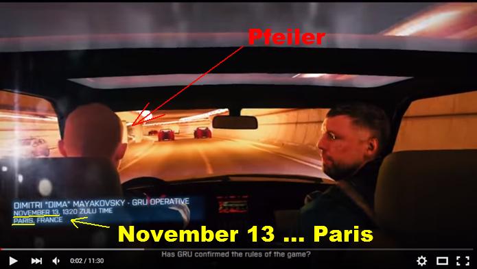 6 Battlefield 3 - Paris Campaign Gameplay (Part 1) 29 (Tunnel am Pont de L'Alma. Dianas Auto raste zuerst auf den 13. Pfeiler und kam offensichtlich dann auf der gegenüberliegenden Seite zum Stehen.