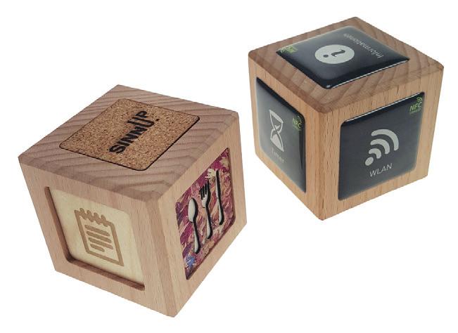 Holz trifft Internet Intelligente Holz- & Naturprodukte digital regional ökologisch Cubes Die praktischen