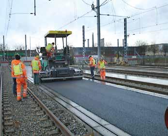 Anwendungsgebiete Asphalteinbau bei Geh- und Radwegkombinationen