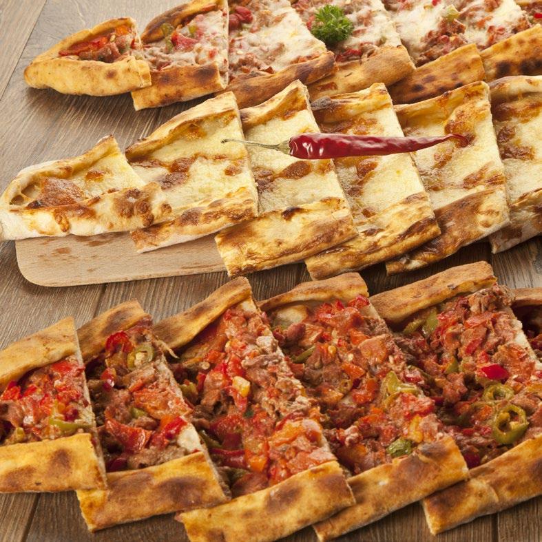 PİDE SCHIFFCHEN AUS DEM HOLZOFEN 50 Peynirli Pide 4,50 Schiffchen mit Weichkäse und Petersilie 51 Peynirli Ispanaklı Pide 4,50 Schiffchen mit Weichkäse und Spinat 52 Kıymalı Pide 4,50 Schiffchen mit