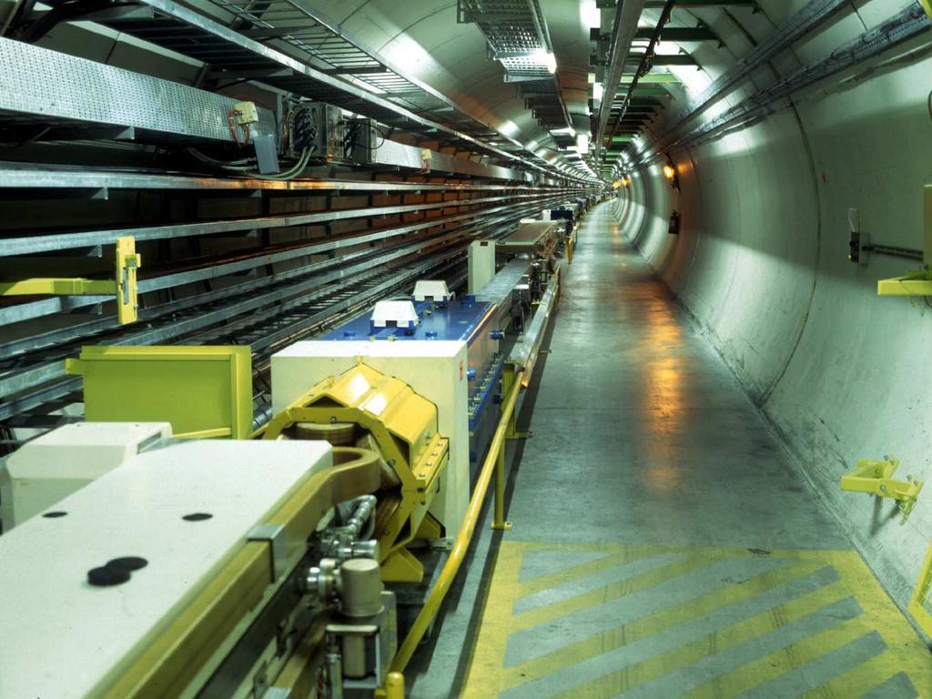 LEP/LHC-Tunnel Der LHC Beschleuniger 1250