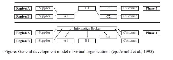 From project teams to a virtual organization: The case of the