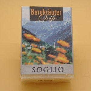 Page 2 of 15 Soglio Bergkräuter Seife 95g Bergwald Seife 95g Geschenkset mit 5 Seifen La Montagna Seife 95g Reine Pflanzenseife, handwerklich hergestellt durch ein schonendes Kaltverseifungsverfahren.