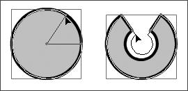 Sie legen grundsätzlich eine Ellipse oder einen Kreis an, der jedoch sehr schnell in eine andere Form verändert werden kann. Abbildung 8.