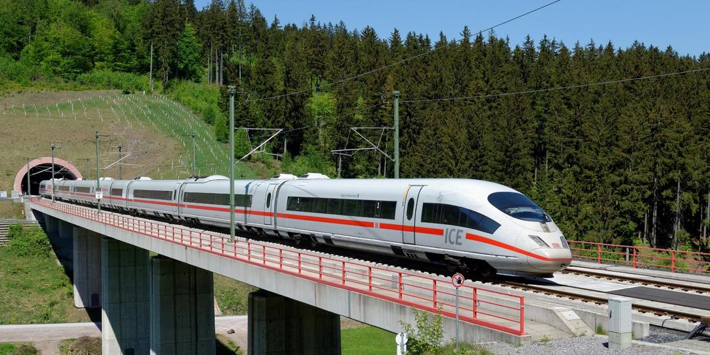 Mehr Schiene für Deutschland: Kapazität durch Neu- und Ausbaumaßnahmen 28 Inbetriebnahmen für Neu- und