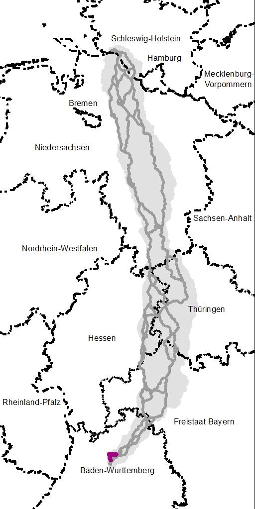 Bundesfachplanung SuedLink KURZSTECKBRIEF TRASSENKORRIDORSEGMENT 144 ÜBERBLICK Länge des Trassenkorridorsegments: 17,0 km Vorhaben: V3 Bundesländer: - Baden-Württemberg Landkreise: -