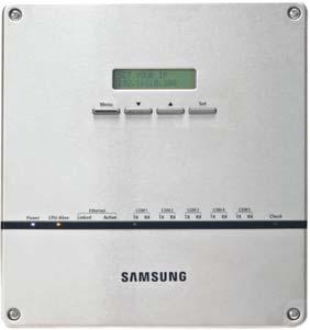 Foto des installierten Samsung Daten-Management-Server Samsung MIM-D00A DMS Daten-Management-Server Mit dem Daten-Management-Server kann der Betreiber alle