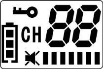 LCD-Display Symbolerklärung Bedienung Mikrofon und Ohrhörer Anschluss Stecken Sie den Klinkenstecker des Headsets (bzw. Clipmikrofons) in die Mikrofonbuchse (6) des Senders und den Ohrhörer (bzw.