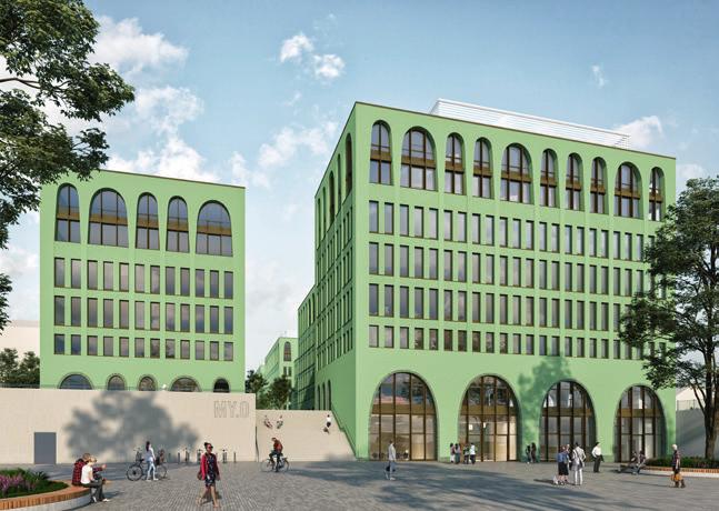 In the west of Munich, CA Immo is developing the office building MY.O.