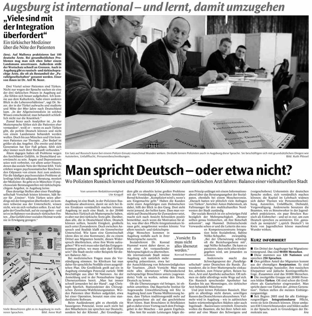86 Das Weißbuch Eine Stadt für alle 2006 / Pressedokumentation 5.