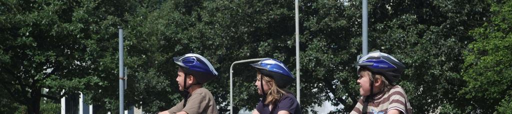 4. Fahrradtraining im Schonraum Hintergrund: Erfahrungen der Polizei und der Verkehrswacht zeigen, dass die Fahrsicherheit von Kindern auf dem Fahrrad (Motorik, Gleichgewichtssinn,