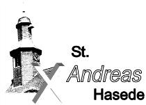 Pfarrnachrichten Katholische Pfarrgemeinde St. Andreas Hasede vom 08.Dez. 2013 26.Jan. 2014 Liebe Schwestern und Brüder, liebe Kinder!
