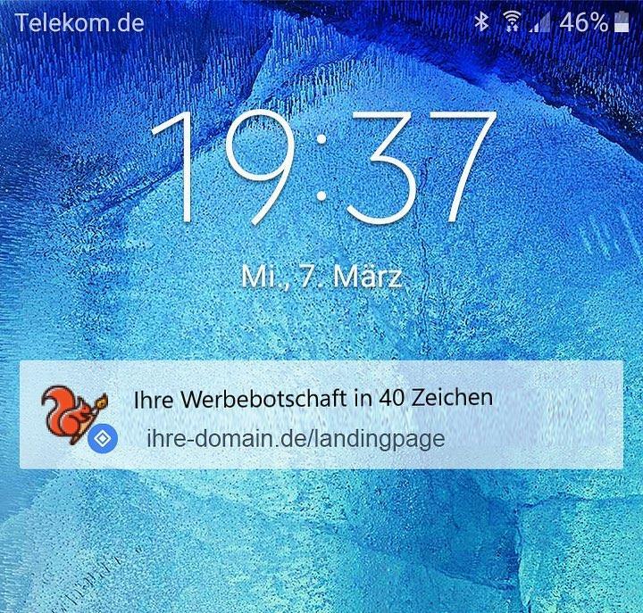 FUNKTIONSWEISE Royaltie Gems senden eine 40 Zeichen lange Werbebotschaft und einen hinterlegten Link auf alle Android Telefone mit aktiviertem Bluetooth und NFC im Umkreis von bis zu einem Kilometer.