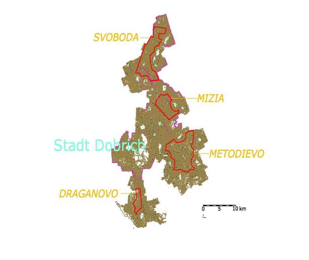 BG - Windfarmen in Entwicklung 5 Windparks in Planung: WEP Region Pernik 9 Windkraftanlagen mit Gesamtleistung 22,5 MW WEP Metodievo 160 Windanlagen mit Gesamtleistung 470 MW WEP Draganovo 26