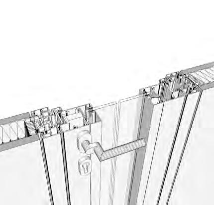 SystemRaumGestaltung MFT Glas-Rahmen-Tür mit 8 mm Verglasung mit MFT - Blockrahmen Glass frame door with 8 mm glazing and MFT block