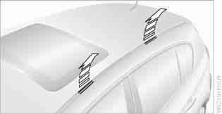 Ladung sichern > Kleinere und leichtere Stücke mit Spannbändern, einem Gepäckraumnetz* oder Zugbändern* sichern. > Für größere und schwerere Stücke erhalten Sie bei Ihrem BMW Service Zurrmittel*.