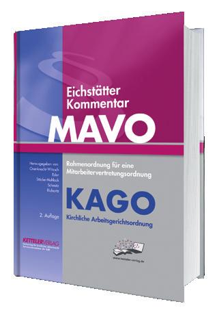 C2018 ISBN 978-3-944427-30-0 25,80 Oxenknecht-Witzsch / Eder / Stöcke-Muhlack / Schmitz / Richartz (Hg) Eichstätter Kommentar MAVO KAGO
