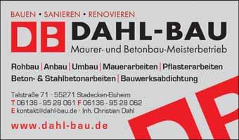 de Am Eselsborn 29 (0 61 36) 92 44 99 Kreuznacher Straße 3 55271 Stadecken-Elsheim Telefon: 0 61 36-92 54 53 Fax: 0 61 36-75 25 813 info@malermeister-deuster.de www.malermeister-deuster.de Energieberatung inkl.