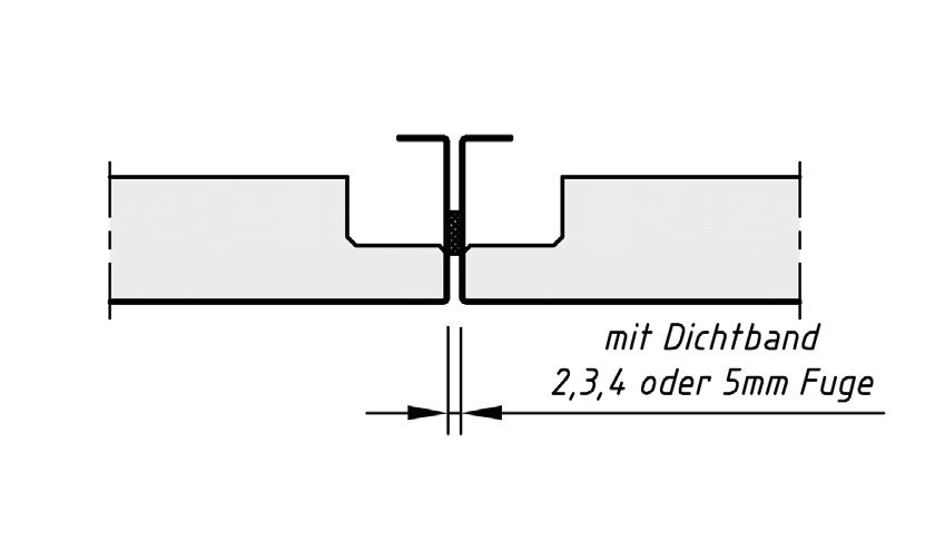 Bandraster-Wandbefestigung für Federleisten-Anschluss (passend