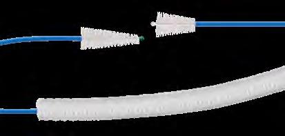 Reinigung REINIGUNGSBÜRSTEN Für flexible Endoskope Kombinations-Reinigungsbürsten Flexible und effiziente Reinigung von Arbeitskanälen & Ventilen DOPPELSEITIG (TANNENBAUM-FORM)
