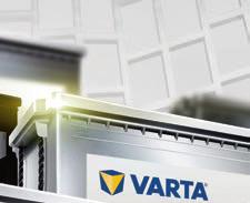 ZUKUNFTSWEISENDE INNOVATION VARTA Promotive Batterien wurden insbesondere für den Dienst