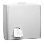 aufgebraucht wird. Das schöne kompakte Design macht die Installierung der Spender sogar in den kleinsten Waschräumen möglich. Aufgrund des cleveren Spenderdesigns ist die Schneidkante gesichert.