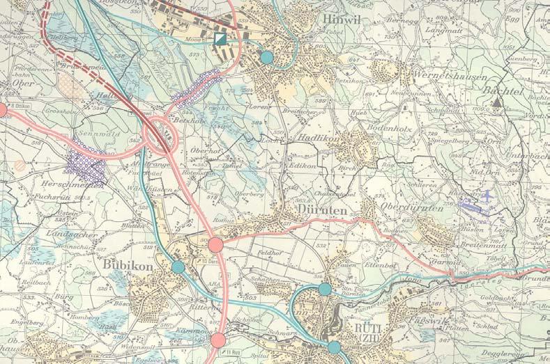 Gemeinde Dürnten: Verkehrskonzept 1 1. Ausgangslage und Auftrag 1.1. Ausgangslage Die Gemeinde Dürnten weist eine Fläche von gut 10 km 2 auf und hat rund 6'500 Einwohner.