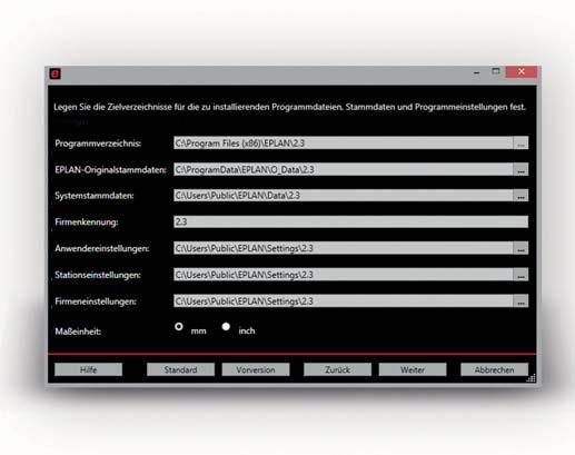 Das Handlungsfeld Plattform Setup erlaubt Ihnen das Erstellen einer