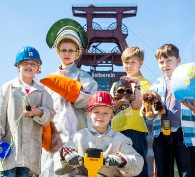 Zollverein- Ferien 2019 Die Stiftung Zollverein und das Ruhr Museum bieten in den NRW- Sommerferien ein tolles Programm für Jungen und Mädchen von sieben bis zwölf Jahren.