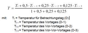 Bildungsregel Temperaturzeitreihe(n) - a.) Allokationstemperatur und b.) Kundenwerttemperatur Netzbetreiber: Stadtwerke GmbH Netzgebiet: Marktpartner-ID: 9870106