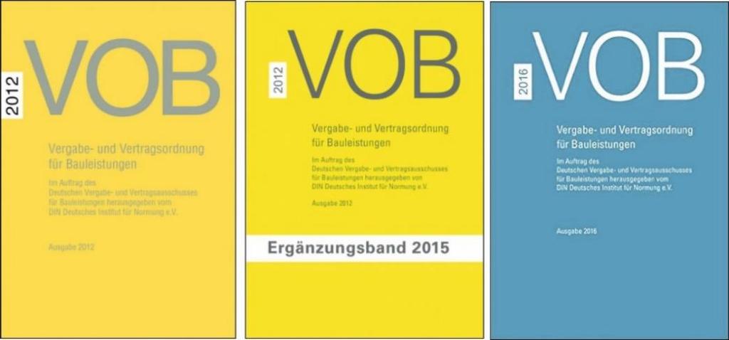VOB und ATV - Basis des deutschen Bauvertrags Bauvertrag, Vergabe und Vergütung von Bauleistungen werden in Deutschland in der Vergabe- und Vertragsordnung für Bauleistung (VOB) geregelt, die in