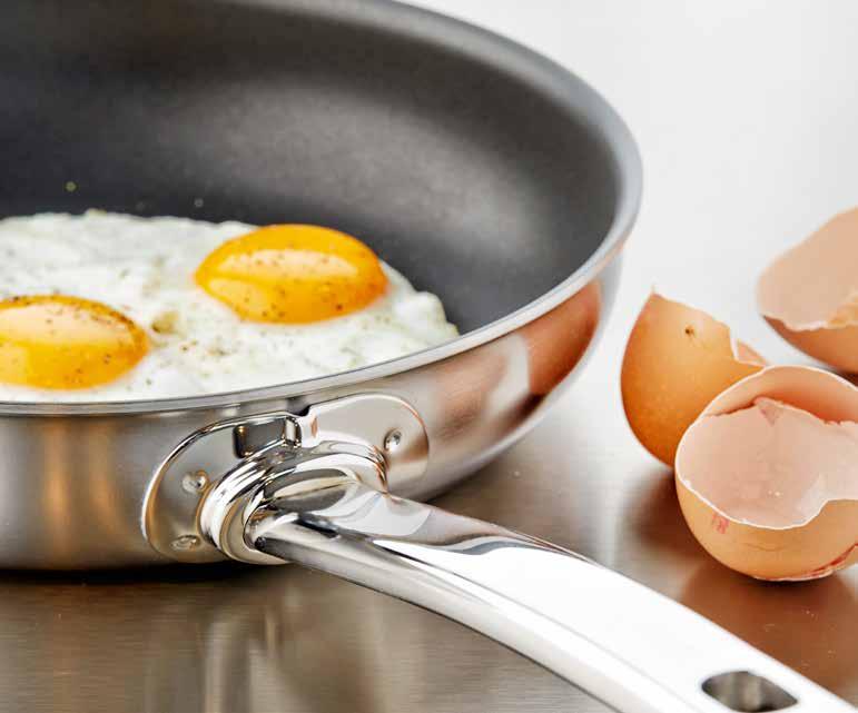 ECOGLIDE The Ecoglide frying pans are available with the healthy Ceraforce Ultra ceramic non-stick coating or with the userfriendly Duraslide Ultra non-stick coating.