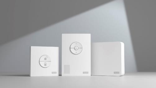 [Bild: velux_active_paket_133429 ] Velux Active with Netatmo kombiniert Raumklima-Sensor, einen Schalter für Abwesenheit und ein