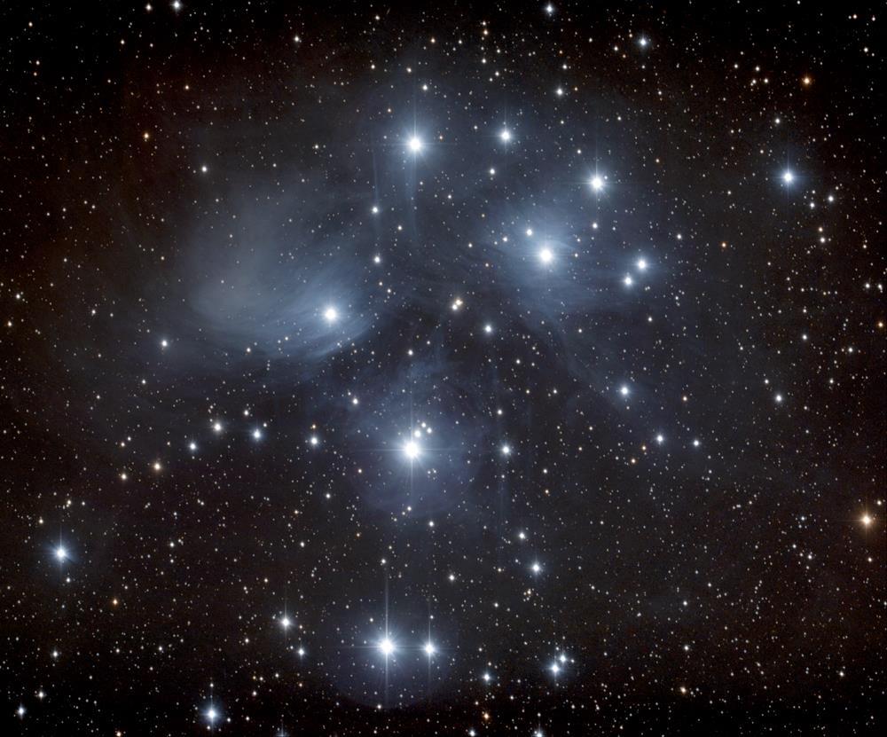 Plejaden (M 45) M45-Ausschnitt: Stern Alcyone Celestron C11,