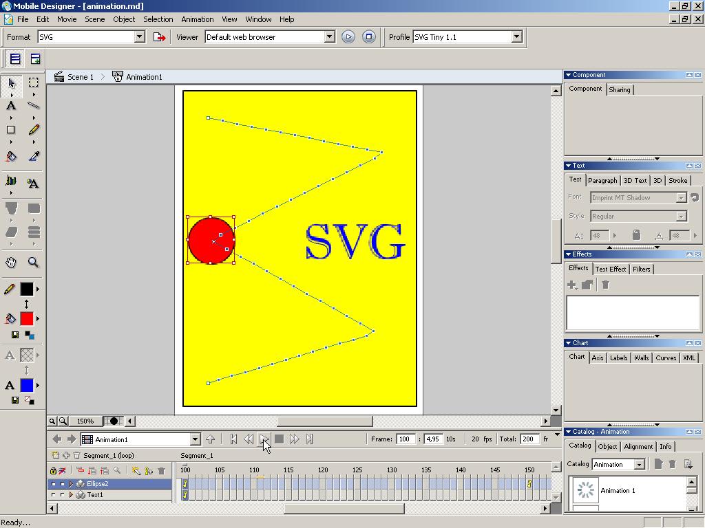 Software zur SVG-Erstellung Beatware Mobile Designer (2.