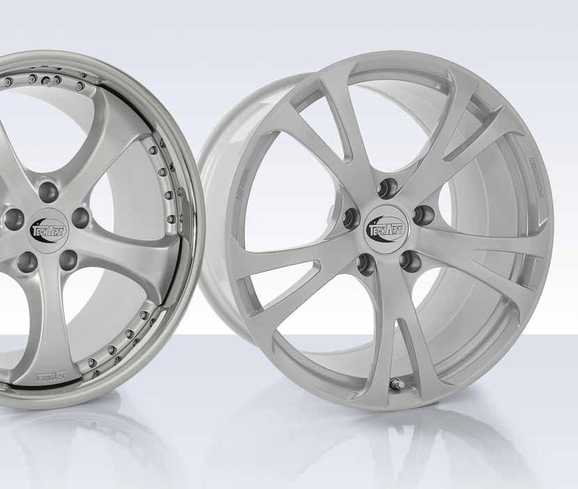 The TECHART light alloy wheels 35 360 of individuality. TECHART light alloy wheels. There is nothing more consistent than your straightforwardness.