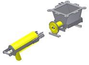 Reinigung der Maschine 1. Siloklappe schliessen 2.