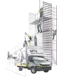 16 3M Personal Safety Division 3M Science of Safety Wissen bringt Sicherheit Das mobile Trainingscenter für Absturzsicherung Der mobile Trainings-Truck (MTU) für