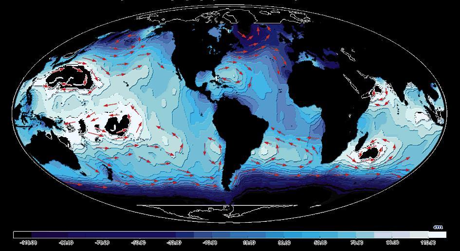 2 MDT und Ozeanströmungen Dynamische Ozeantopographie