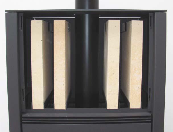 10: Speichersteine eingebaut vertikaler Anschuss Abb. 8: Front aushängen 3. Die wodtke Speichersteine vorsichtig aus der Verpackung entnehmen und wie in (Abb.
