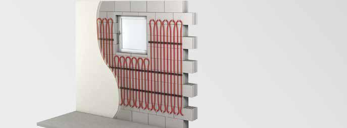 ZEWO Wandheizung (Putz-System) Konstruktionshöhe 16 mm* Verputzt einfach. Das ZEWO Wandsystem Nass ist ein Putzsystem, das mittels Wandklemmschienen auf Massivwänden (z.b.