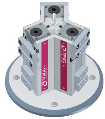 TRIGO Kompakt-Spannturm T3 - SCS 80 mechanisch 5.110 Mehrfachspannsystem passend auf die 4. und 5.
