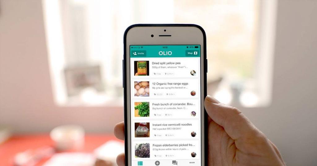 Business Case: OLIO-App - Die Food Sharing Revolution Digitale Apps für Gemeinschaften (z.b.