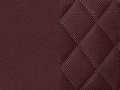 in Schwarz; designo Veloursfußmatten schwarz mit Einfassung in Ledernachbildung ARTICO in Nappaoptik schwarz mit roten Kontrastziernähten sowie designo Plaketten in den vorderen Fußmatten;