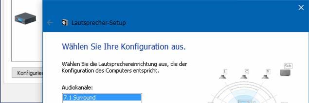 Nach dem Verlassen des Dialogs mit OK werden die Devices neu geladen, so dass Windows ihre neuen Eigenschaften