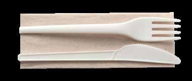 1/12 Set bestehend aus Messer, Gabel & Serviette 424001 15 cm 4 x 50 2 1/8 Set bestehend aus Messer, Gabel &