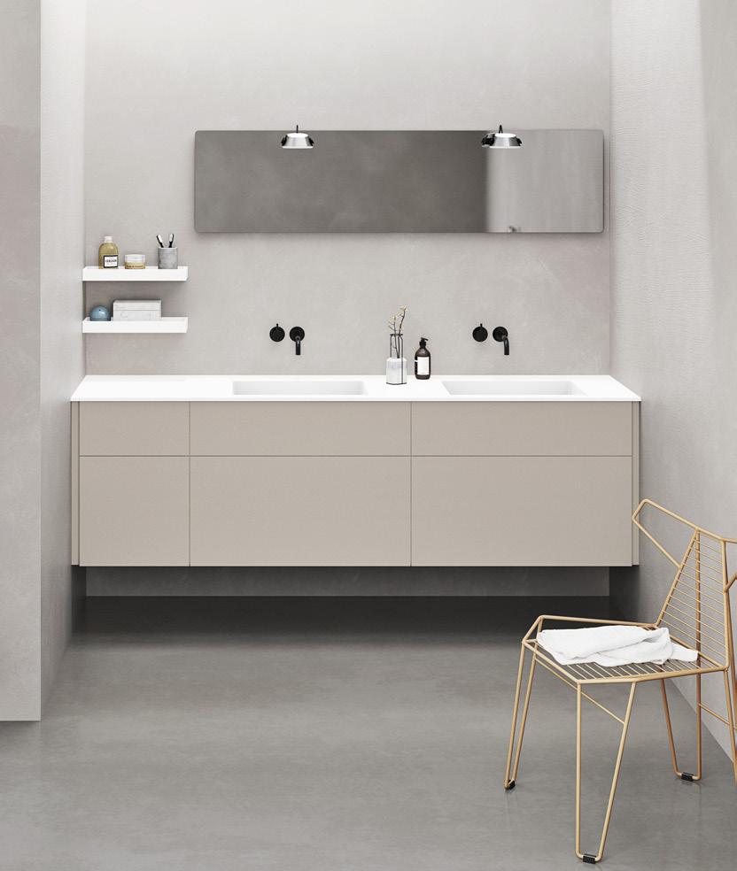 4 Dansani Calidris Durchdachtes dänisches Design und vollendete Funktionalität Dansani Calidris-Badezimmermöbel sind kompromisslose Qualität und der