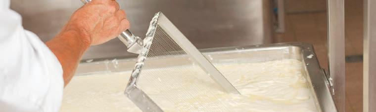 Prozess der Käseherstellung Bei der Käseherstellung spielen die Messgrößen und ph-wert eine große
