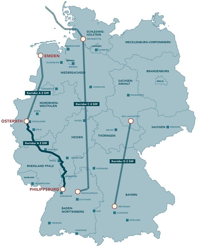 Projekt Ultranet HGÜ auf bestehender Trasse ab 2022 zukünftig noch mehr Kohlestrom für Baden-Württemberg?